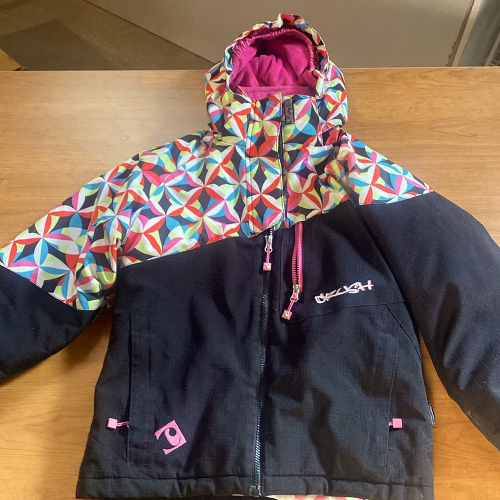 Rainbow crush winter jacket